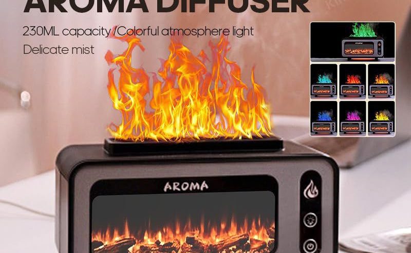 Vintage Fireplace Aroma Diffuser