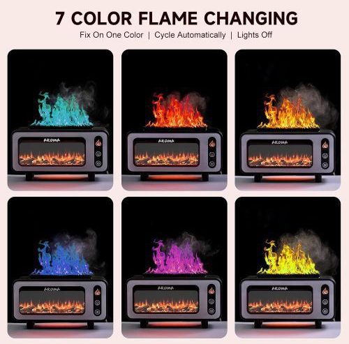 Vintage Fireplace Aroma Diffuser