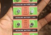 TMI brand AG4/377A button cell alkaline batteries