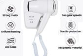 Wall mounted hair dryer