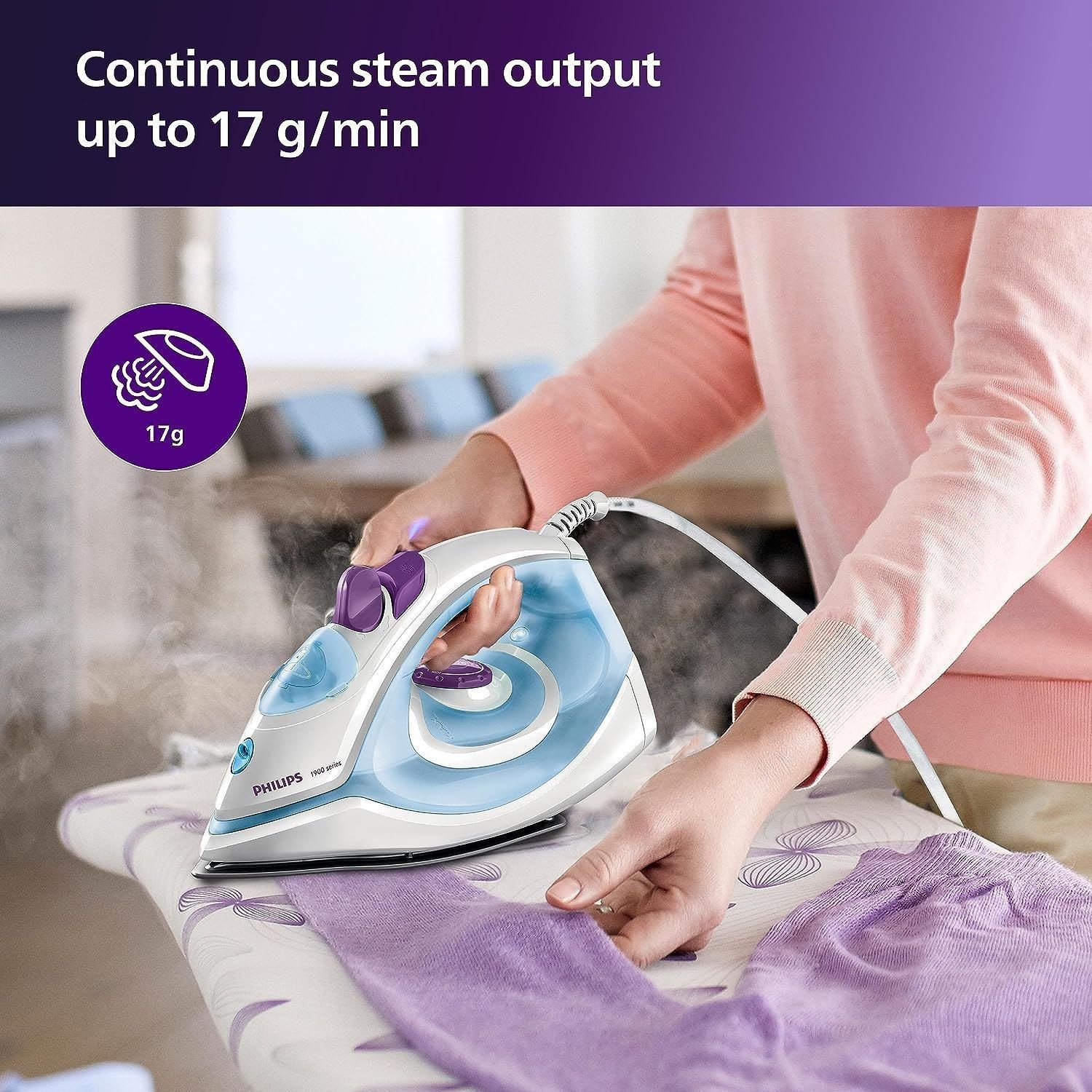 Philips steam iron(2000watt)