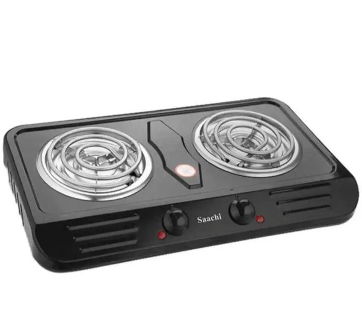 Saachi large size double hot plate