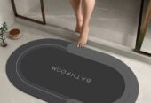 Super absorbant bathroom rugs