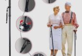 Telescopic almunium elderley crutch