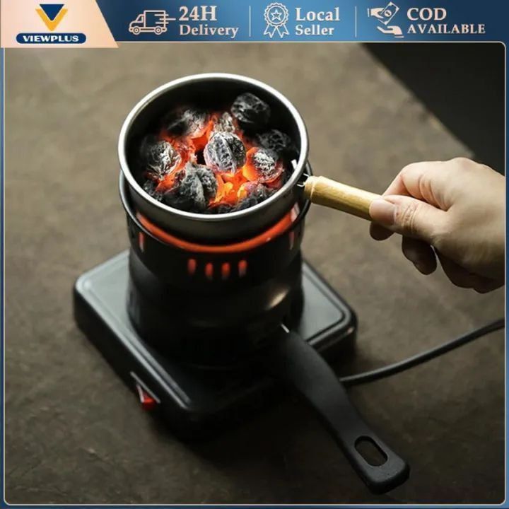 Electric charcoal burner