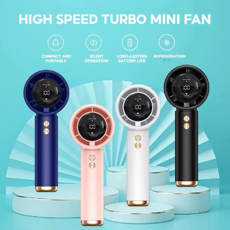 Digital Mini Fan