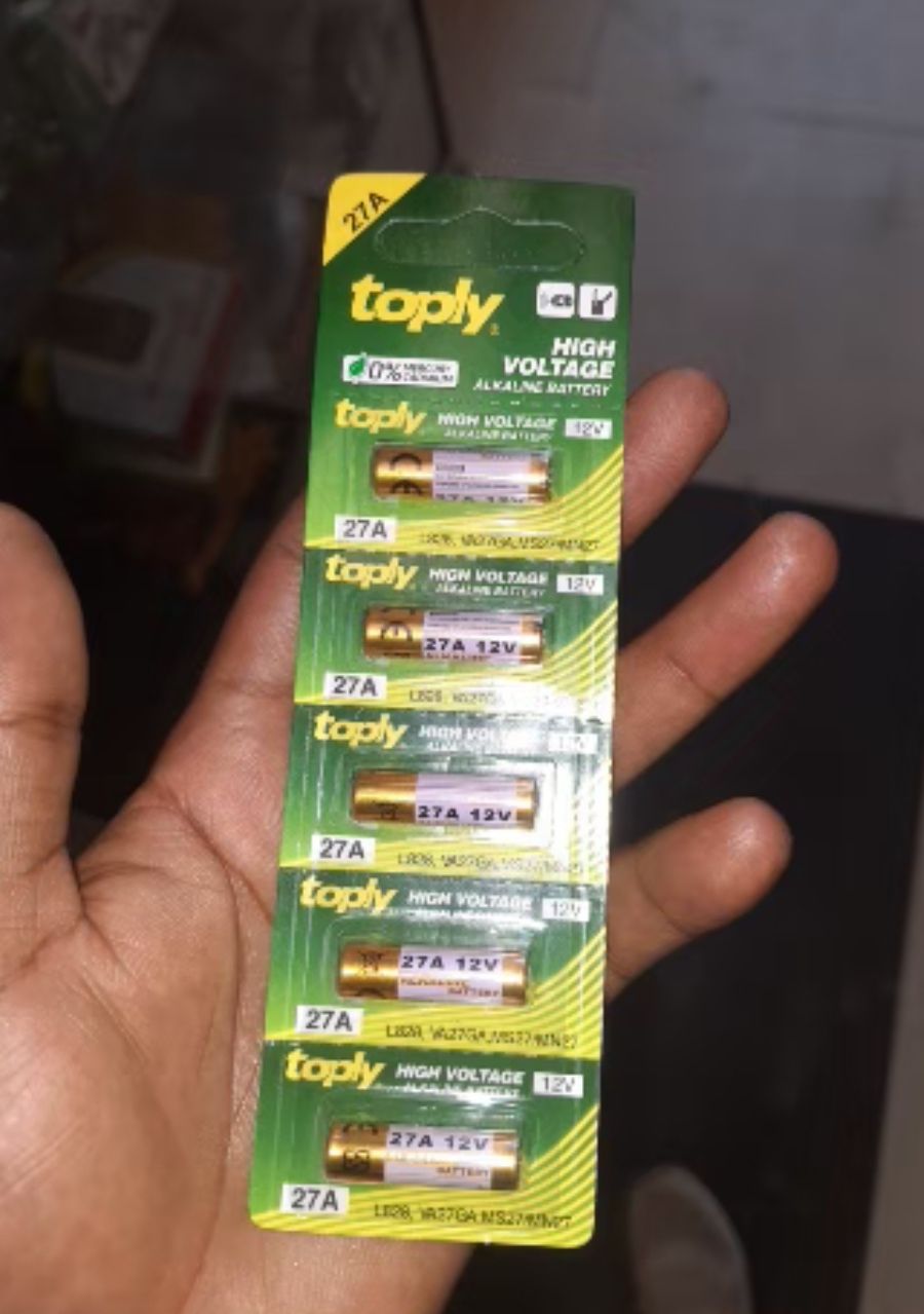 Toply 27A 12V High Voltage Alkaline Batteries