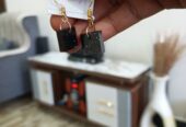 Hand made epoxy earring