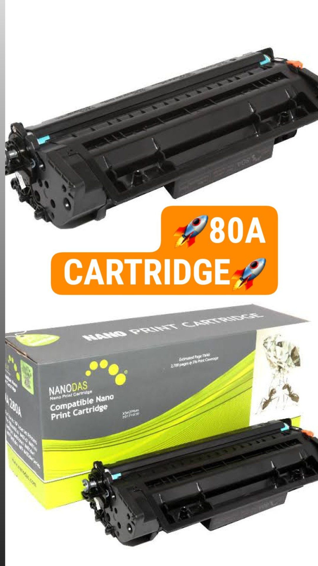Toner cartridges 80A