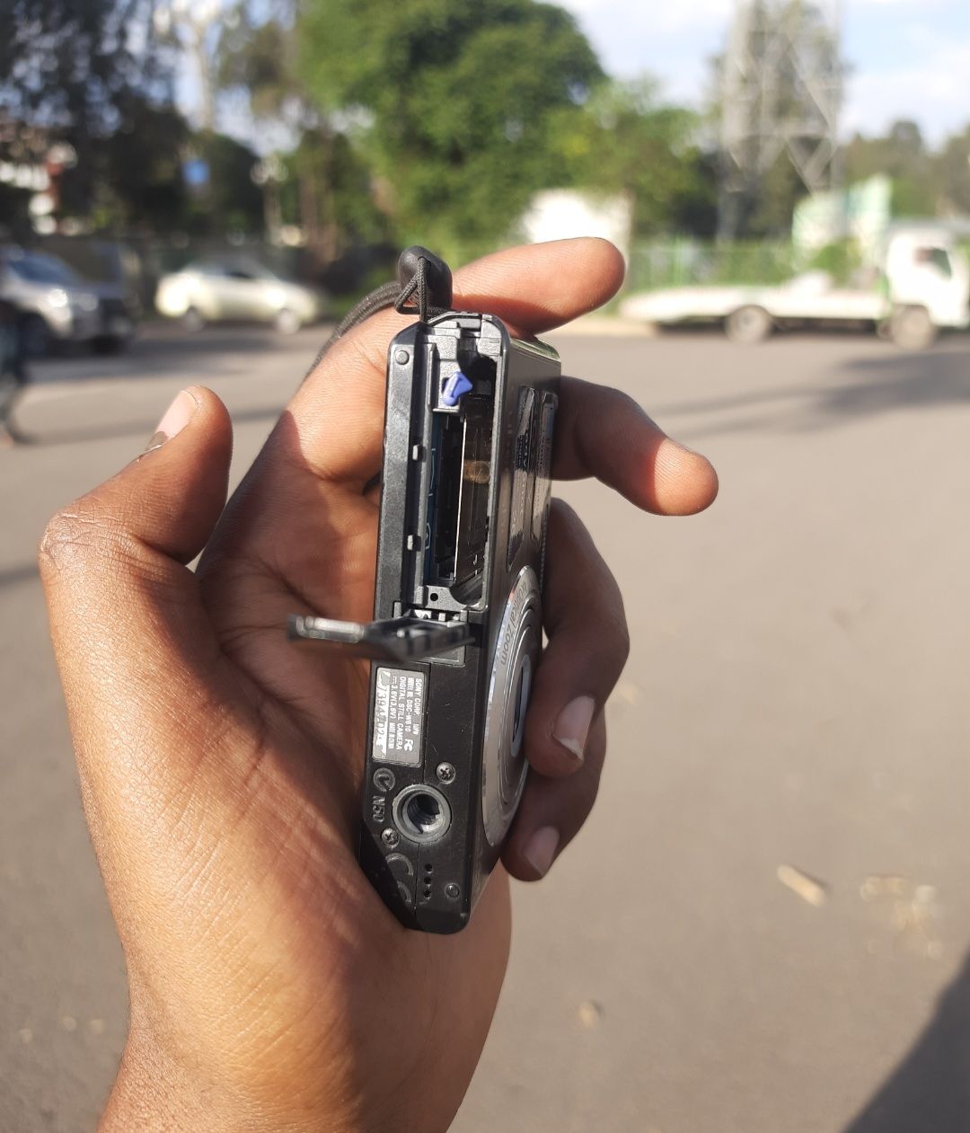 Sony Cyber-shot DSC-W610 digital camera, a black compact model featuring a 14.1-megapixel sensor.