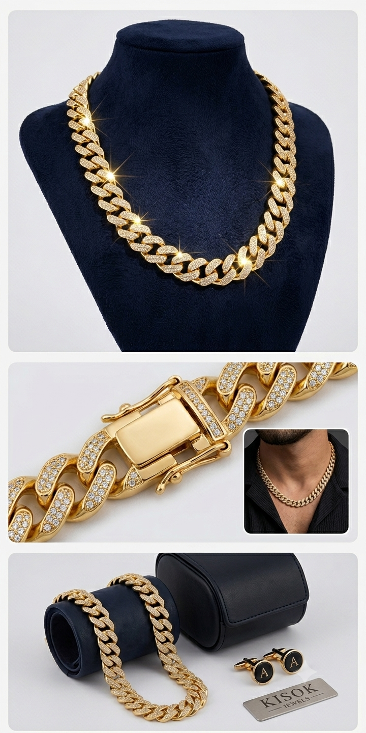 Golden Iced Chain